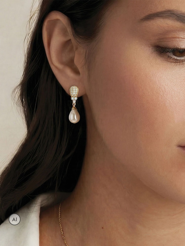 Ivory & Co Gold Tone Serrano Earrings - Image 2 of 4 Ivory & Co Gold Tone Serrano Earrings - Image 2 of 4