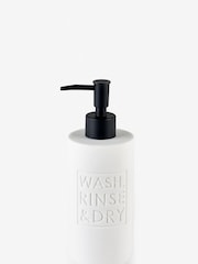 White Wash Rinse & Dry Soap Dispenser - Image 3 of 3