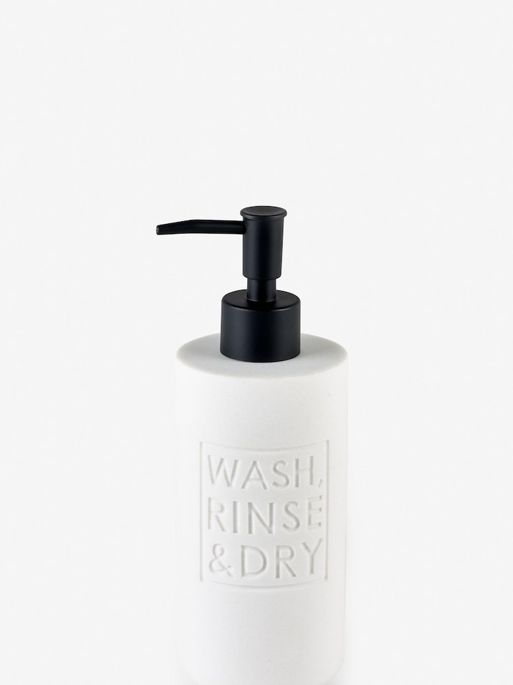 White Wash Rinse & Dry Soap Dispenser - Image 3 of 3 White Wash Rinse & Dry Soap Dispenser - Image 3 of 3