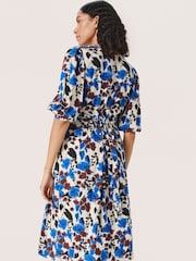 Soaked in Luxury Jaila 3/4 Sleeve Knee Length White Dress - Image 2 of 6