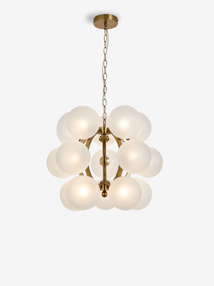 Clarke and Clarke Cream/Gold Vada Light - Image 4 of 4