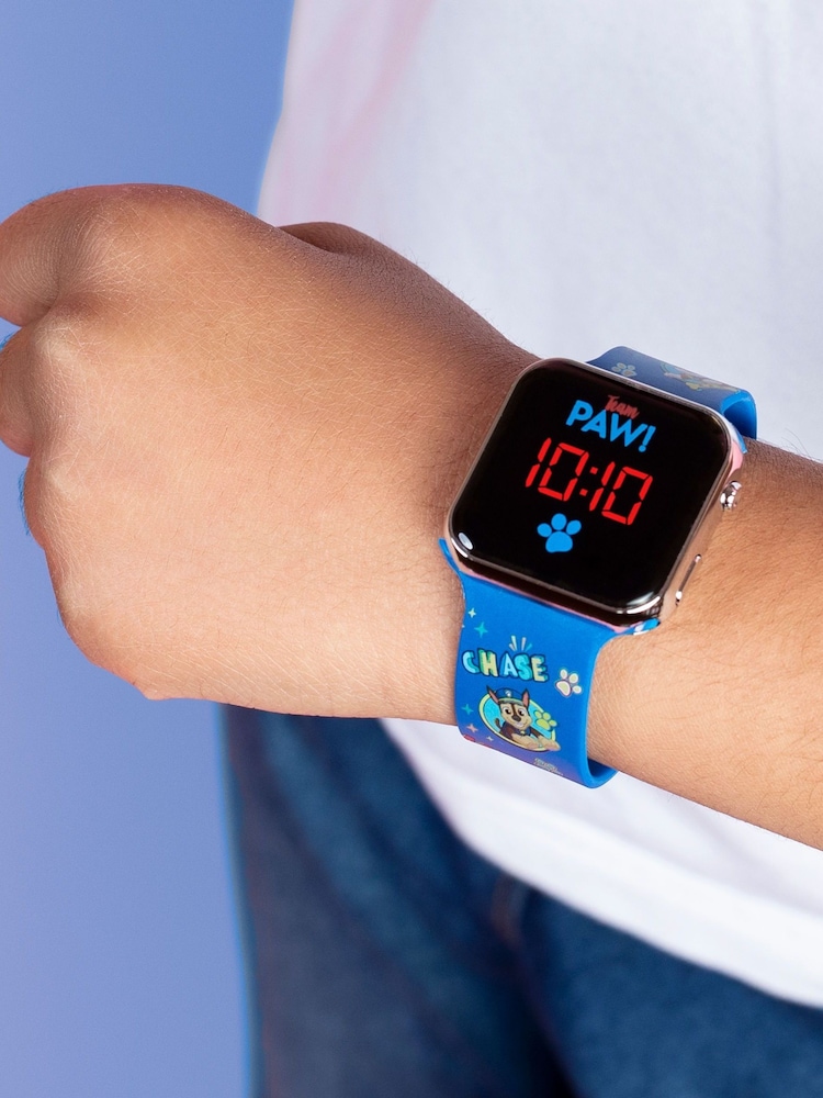 Peers Hardy Blue Nickelodeon Paw Patrol Strap LED Watch - Image 2 of 5