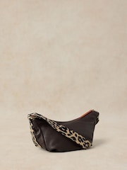 White Stuff Brown Meadow Leather Cross-Body Bag - Image 2 of 4