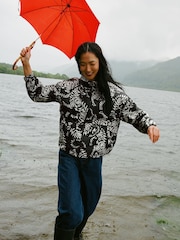 White Stuff Black Paige Showerproof Jacket - Image 1 of 7