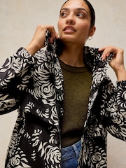 White Stuff Black Paige Showerproof Jacket - Image 3 of 7