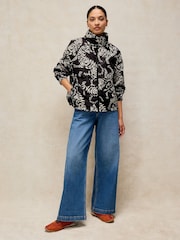 White Stuff Black Paige Showerproof Jacket - Image 5 of 7