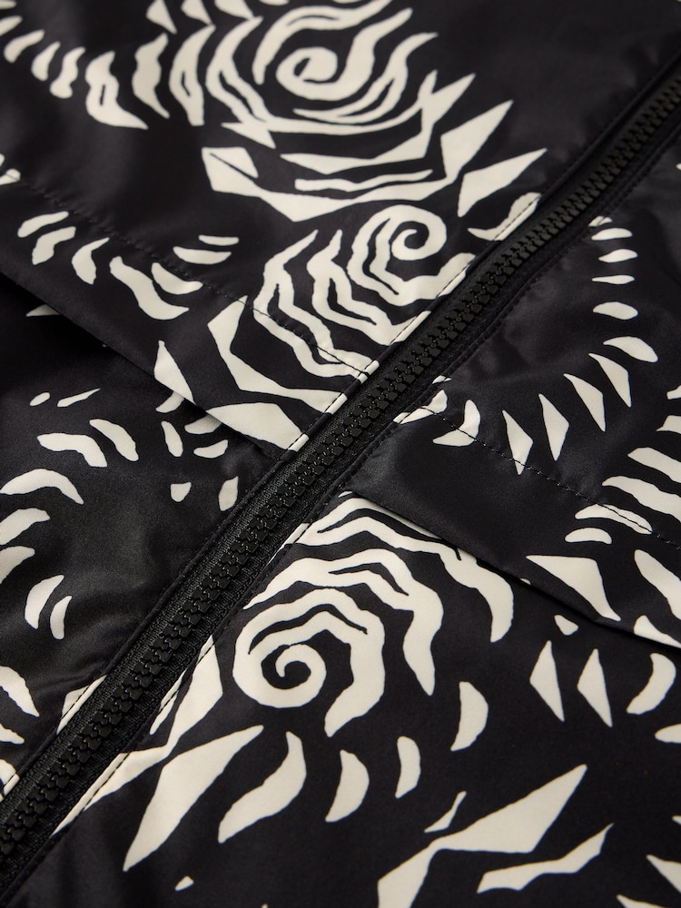 White Stuff Black Paige Showerproof Jacket - Image 7 of 7