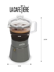 La Cafetière espressomaker van glas voor 6 kopjes - Afbeelding 5 van 6