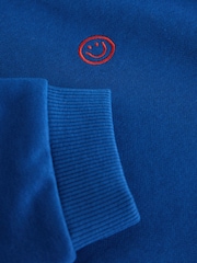 Cobalt Blue Logo Sweatshirt And Joggers Set (3mths-7yrs) - Image 4 of 5