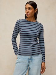 White Stuff Sadie Stripe T-Shirt - Slika 1 od 6