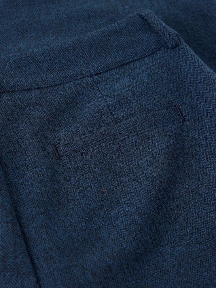 White Stuff Blue Belle Tweedy Wide Leg Trousers - Image 6 of 6 White Stuff Blue Belle Tweedy Wide Leg Trousers - Image 6 of 6