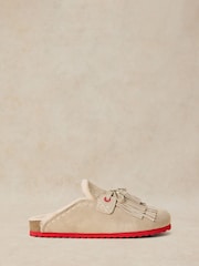 White Stuff Natural Myrtle Tassel Footbed Shoes - Image 1 of 4