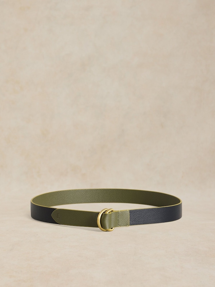 White Stuff Green Reversible Dring Belt - Image 2 of 3
