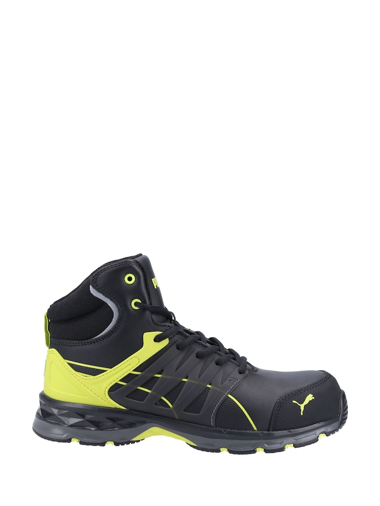 Puma Yellow Velocity 2.0 Mid S3 Safety Boots - Image 2 of 5