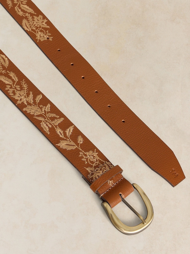 White Stuff Embroidered Belt - Bild 3 von 3