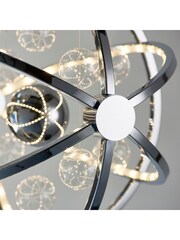 Gallery Home Chrome Moory Chrome Ceiling Light Pendant - Image 4 of 9