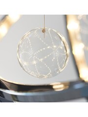 Gallery Home Chrome Moory Chrome Ceiling Light Pendant - Image 6 of 9