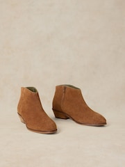White Stuff Brown Mae Suede Ankle Boots - Image 2 of 4