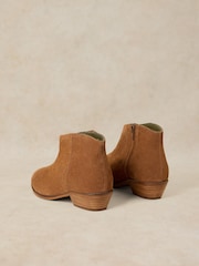 White Stuff Brown Mae Suede Ankle Boots - Image 3 of 4