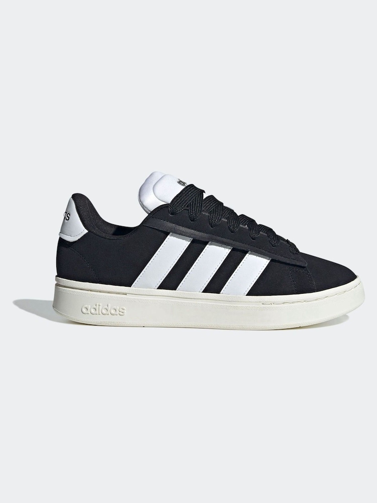 adidas Black/white Grand Court Alpha 00's Trainers - Image 1 of 8