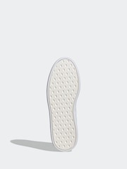 adidas White/Green VL Court 3.0 Trainers - Image 8 of 8