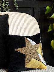Rockett St George Black Shooting Star Cushion - Image 1 of 6