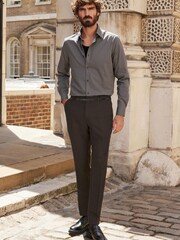 Bronze Slim Tuxedo Trousers - Image 2 of 9
