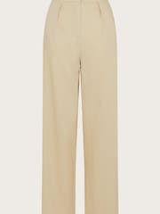 Monsoon Natural Jenny Shorter Length Trousers in Linen Blend - Image 4 of 4