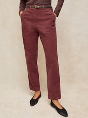 White Stuff Pink Twister Cord Trousers - Image 1 of 6
