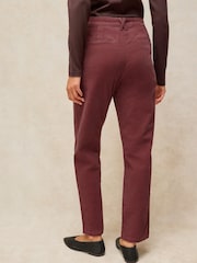 White Stuff Pink Twister Cord Trousers - Image 2 of 6
