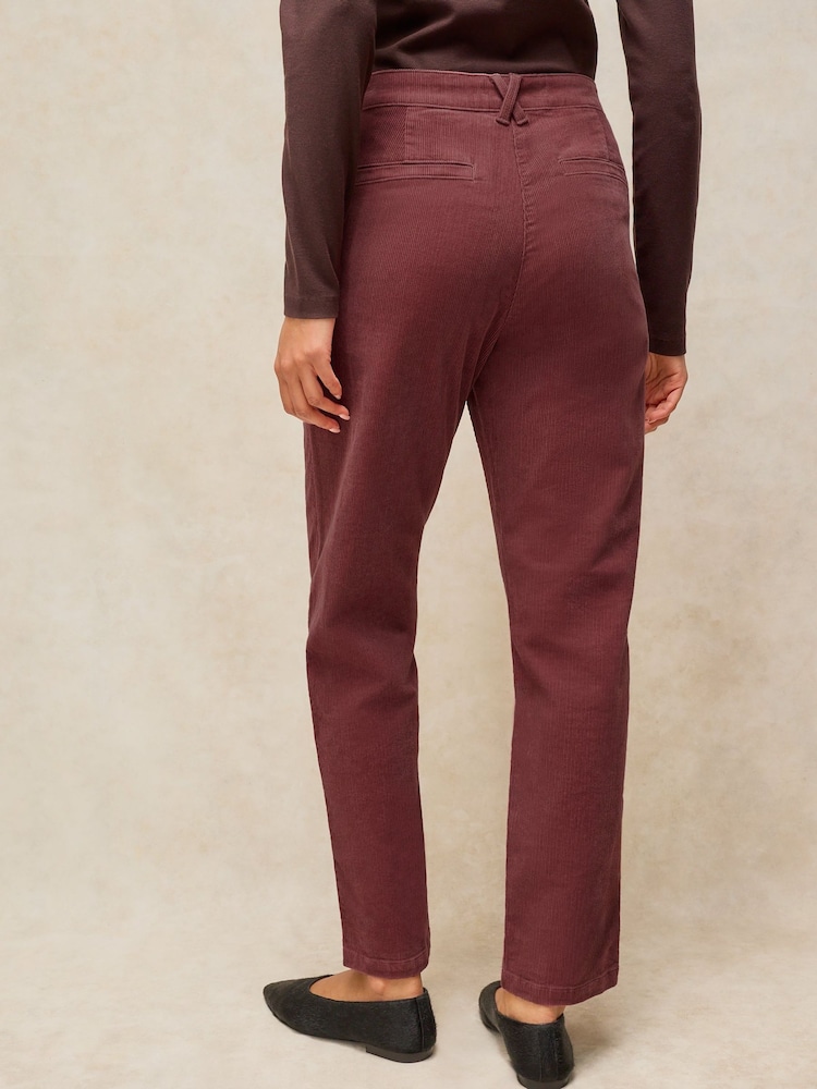 White Stuff Pink Twister Cord Trousers - Image 2 of 6 White Stuff Pink Twister Cord Trousers - Image 2 of 6