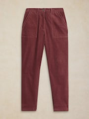 White Stuff Pink Twister Cord Trousers - Image 5 of 6