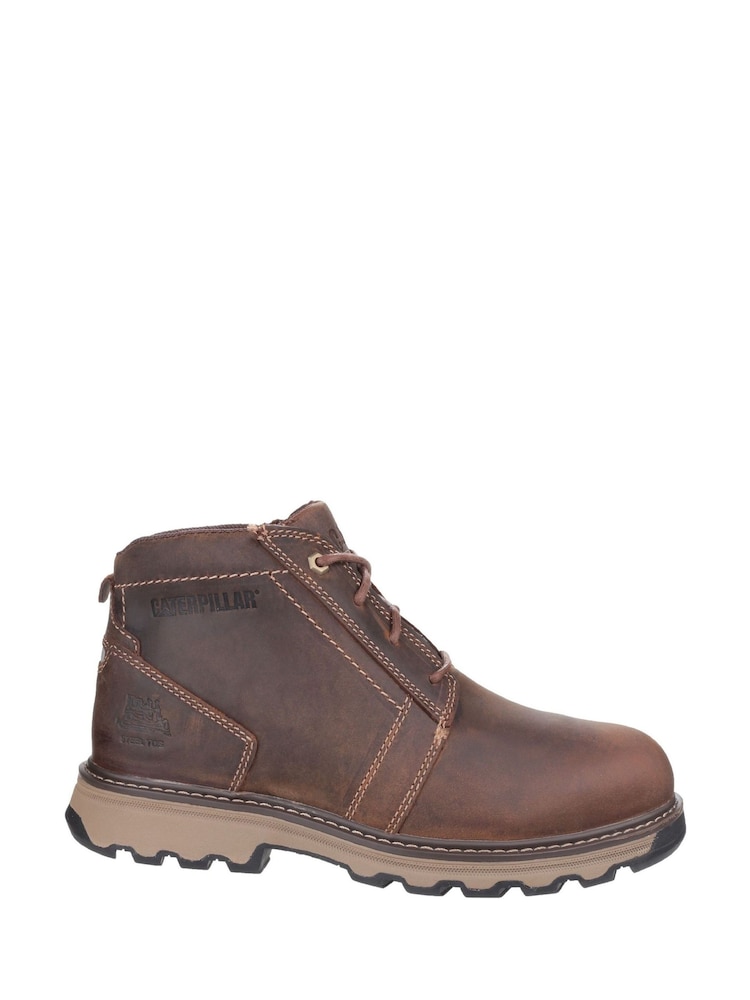Caterpillar Brown Parker Boots - Image 1 of 5