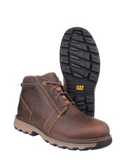 Caterpillar Brown Parker Boots - Image 4 of 5