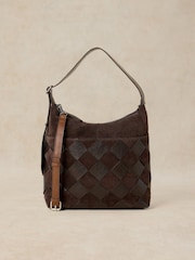 White Stuff Brown Sophia Weave Cross-Body Bag - Image 2 of 4
