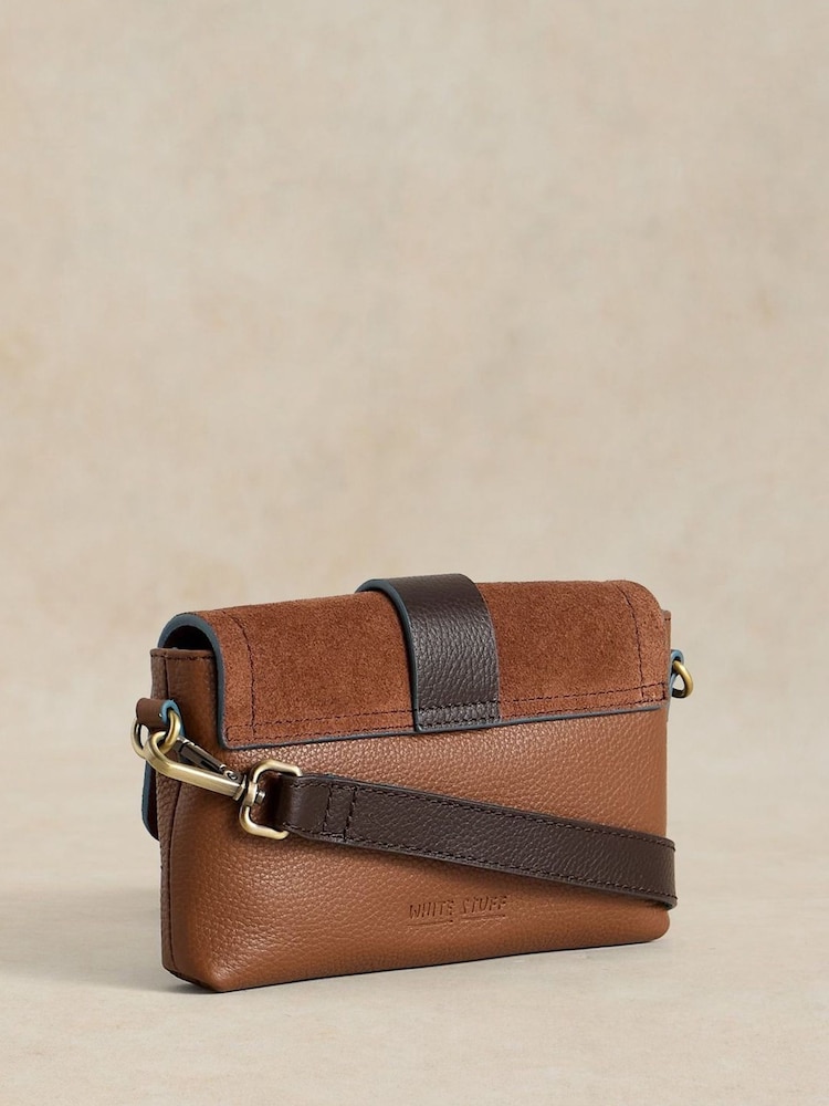 White Stuff Brown Stevie Mini Landscape Bag - Image 2 of 4 White Stuff Brown Stevie Mini Landscape Bag - Image 2 of 4