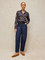 Bleu marine brodé - White Stuff Libby Shirt - Image 3 de 6
