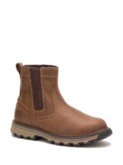 Caterpillar Cream Pelton Safety Boots - Image 5 of 7