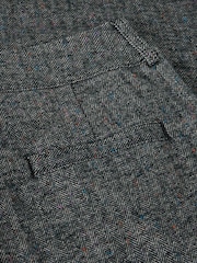 White Stuff Grey Belle Tweedy Wide Leg Trousers - Image 6 of 6