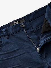 Navy Straight Fit Classic Stretch Jeans - Image 10 of 11
