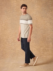 Navy Straight Fit Classic Stretch Jeans - Image 2 of 11