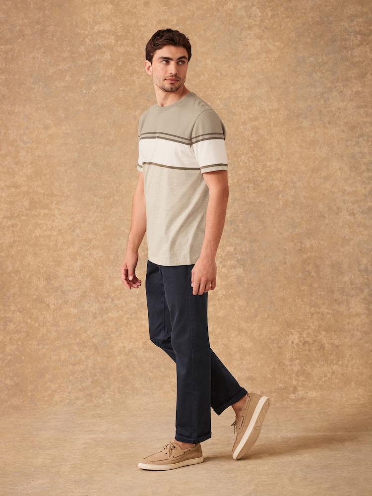 Navy Straight Fit Classic Stretch Jeans - Image 2 of 11