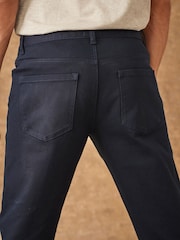 Navy Straight Fit Classic Stretch Jeans - Image 7 of 11