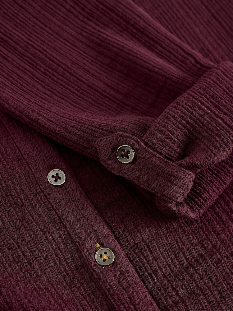 White Stuff Purple Annie Cheesecloth Shirt - Image 6 of 6 White Stuff Purple Annie Cheesecloth Shirt - Image 6 of 6