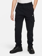 Nike Black Woven Cargo Trousers - Image 1 of 5