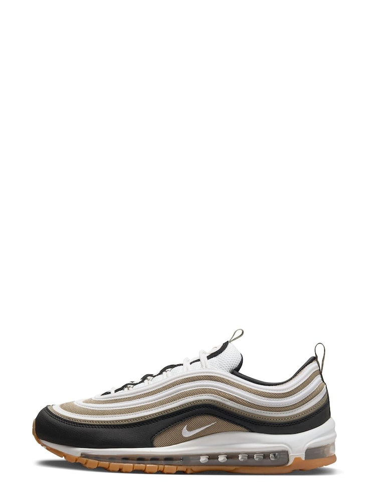 Nike Green/White Air Max 97 Trainers - Image 2 of 11