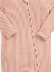 Mamas & Papas Dusky Pink Organic All-In-One - Image 3 of 3