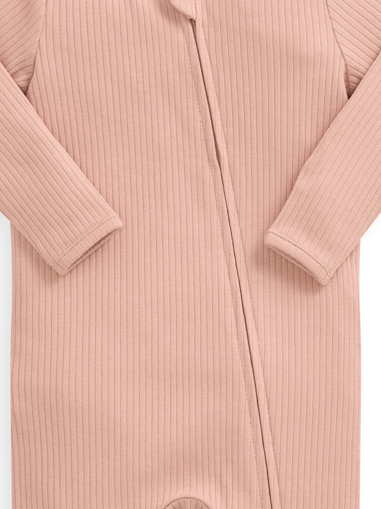 Mamas & Papas Dusky Pink Organic All-In-One - Image 3 of 3