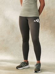 Groen - adidas Train Essential Full Length Big Logo Leggings - Image 1 of 5
