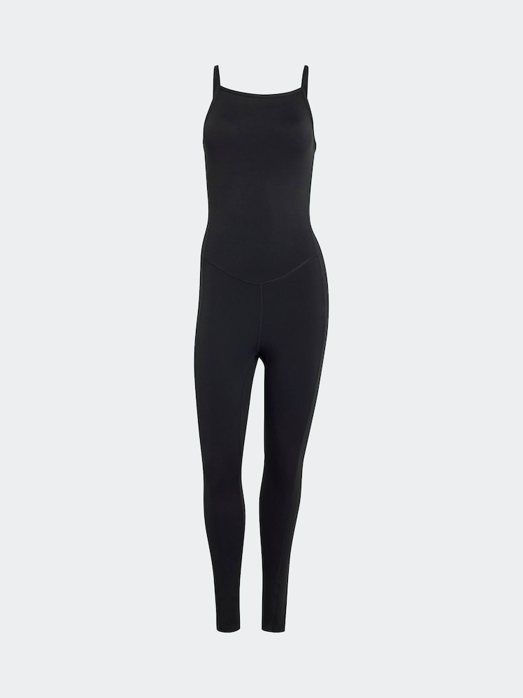 adidas Black Yoga All in One Jumpsuit - Image 7 of 7